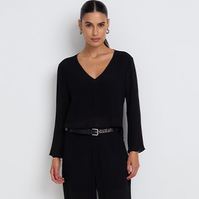 blusa feminina preta manga flare 240301 092 2