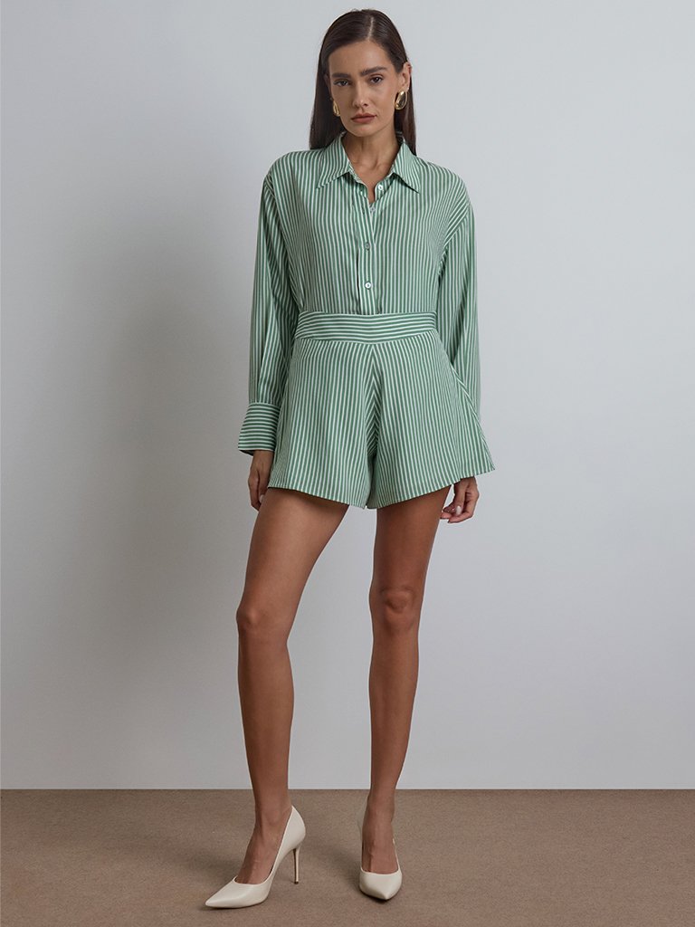 STRETCH IS COMFORT Saia Evasê Para Meninas Com Shorts Embutidos | Saia | Tamanho 4-16, Verde Oliva, 10