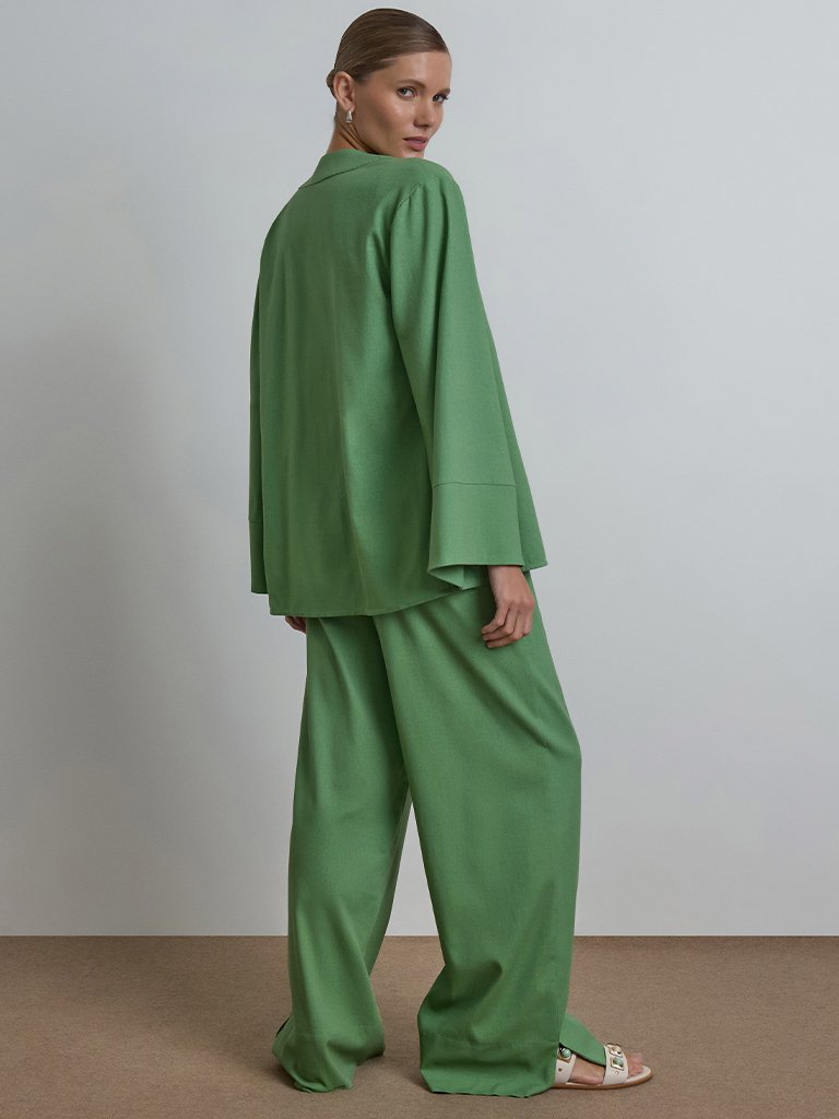 Kimono De Linho Com Faixa All'S